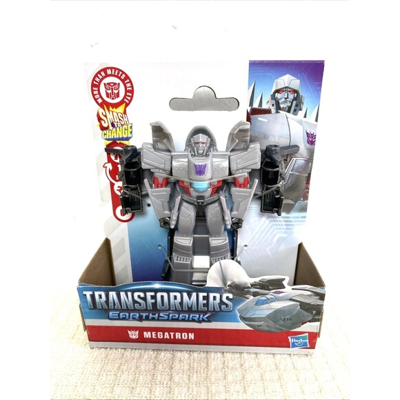 4 Transformers EarthSpark 1-Step Megatron Bumblebee Terran Optimus Figure 4" - Picture 4 of 10